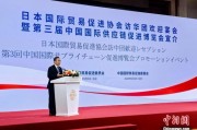 赤壁河野洋平率团访华 中国贸促会会长任鸿斌会见